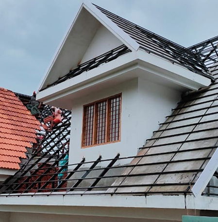 Bunglow-Roof-Structure